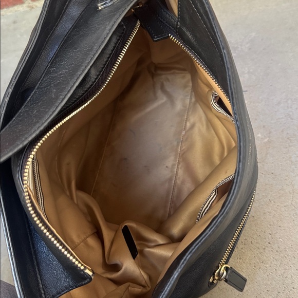 Henri Bendel Leather Too Zip Large Hobo - Picture 10 of 11